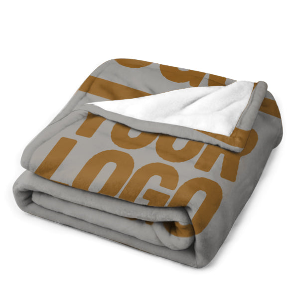 Custom Gray Khaki Blanket