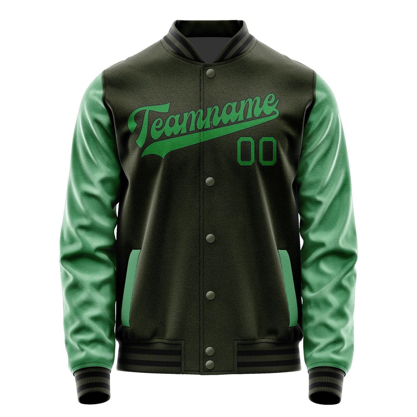 Custom Olive Emerald Green Jacket JA0202240217B31724