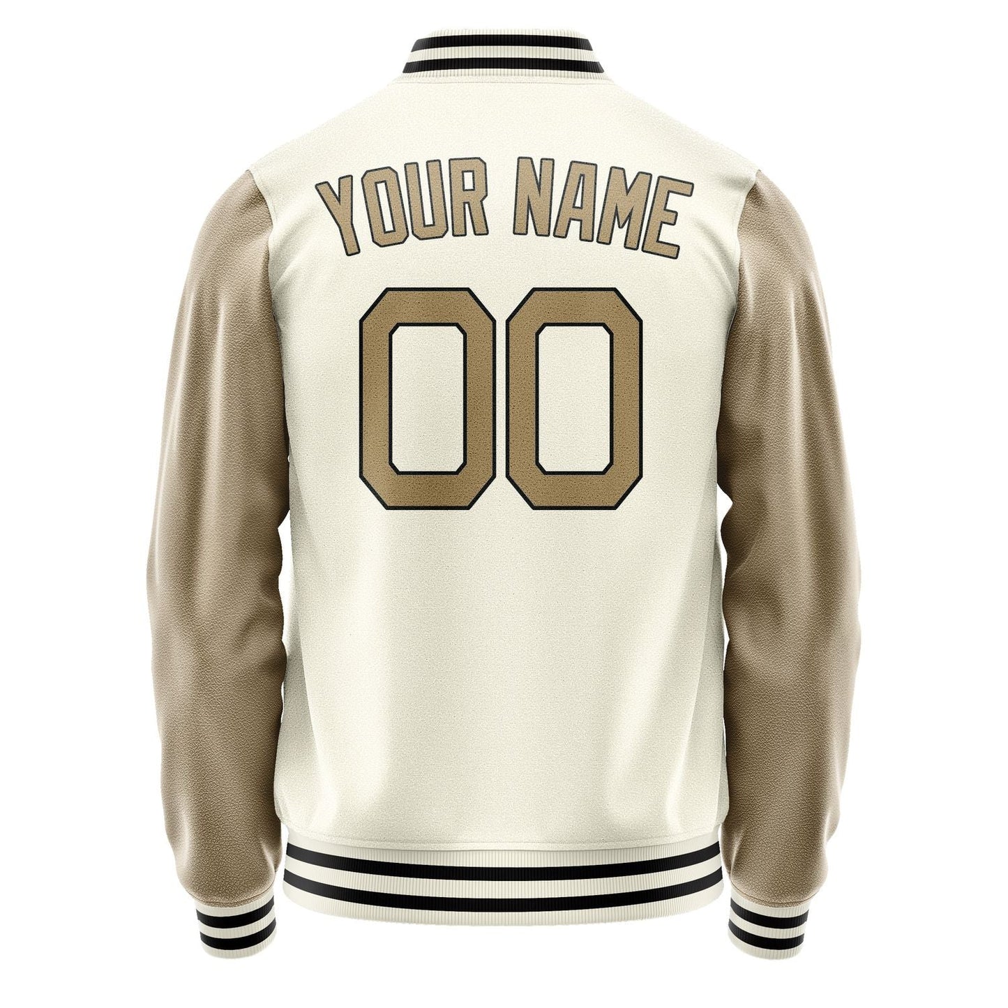 Custom Cream Light Khaki Jacket JA0303250317B21725