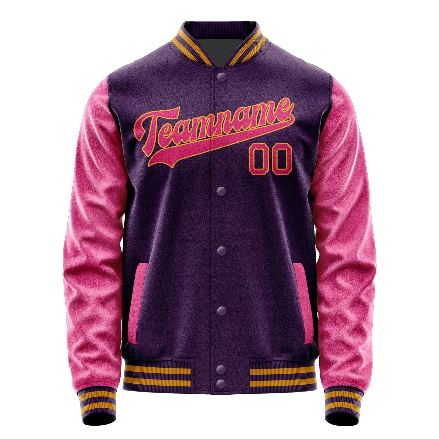 Custom Purple Pink Jacket JA0707130719B31913