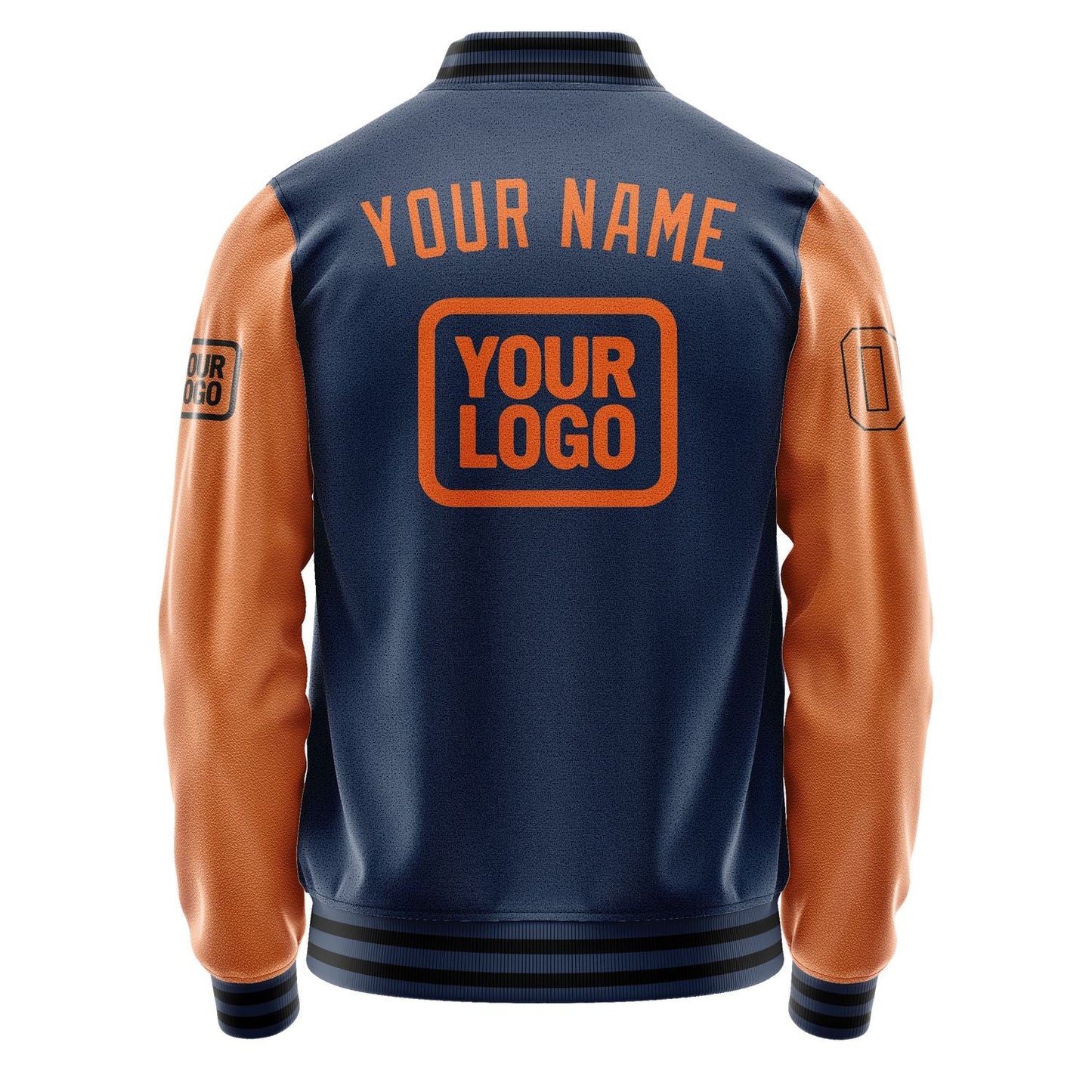 Custom Blue Orange Jacket JA101028101717282817