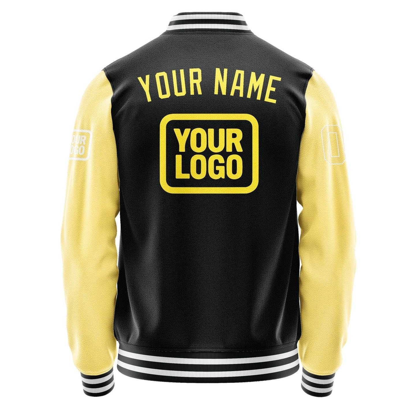 Custom Black Light Yellow Jacket JA171726171818262618