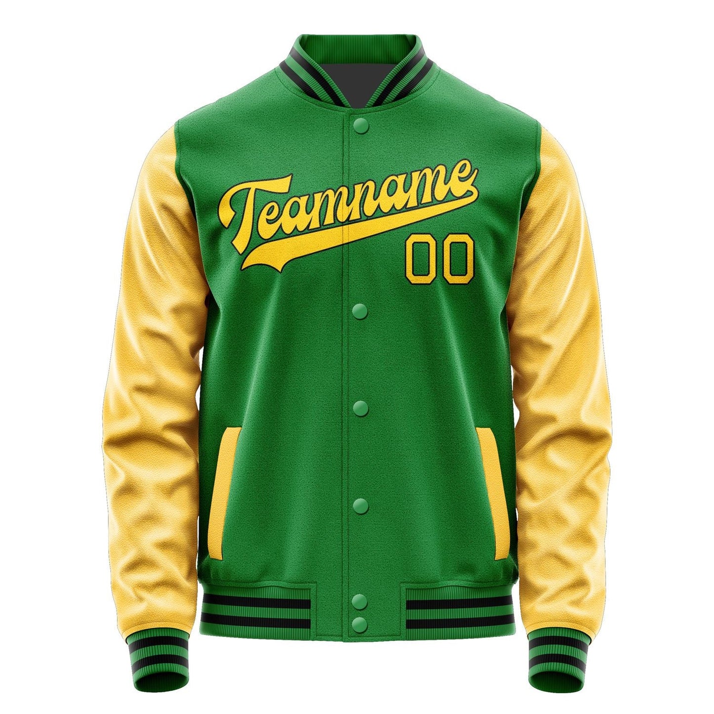 Custom Emerald Green Gold Jacket JA2424302417B31730