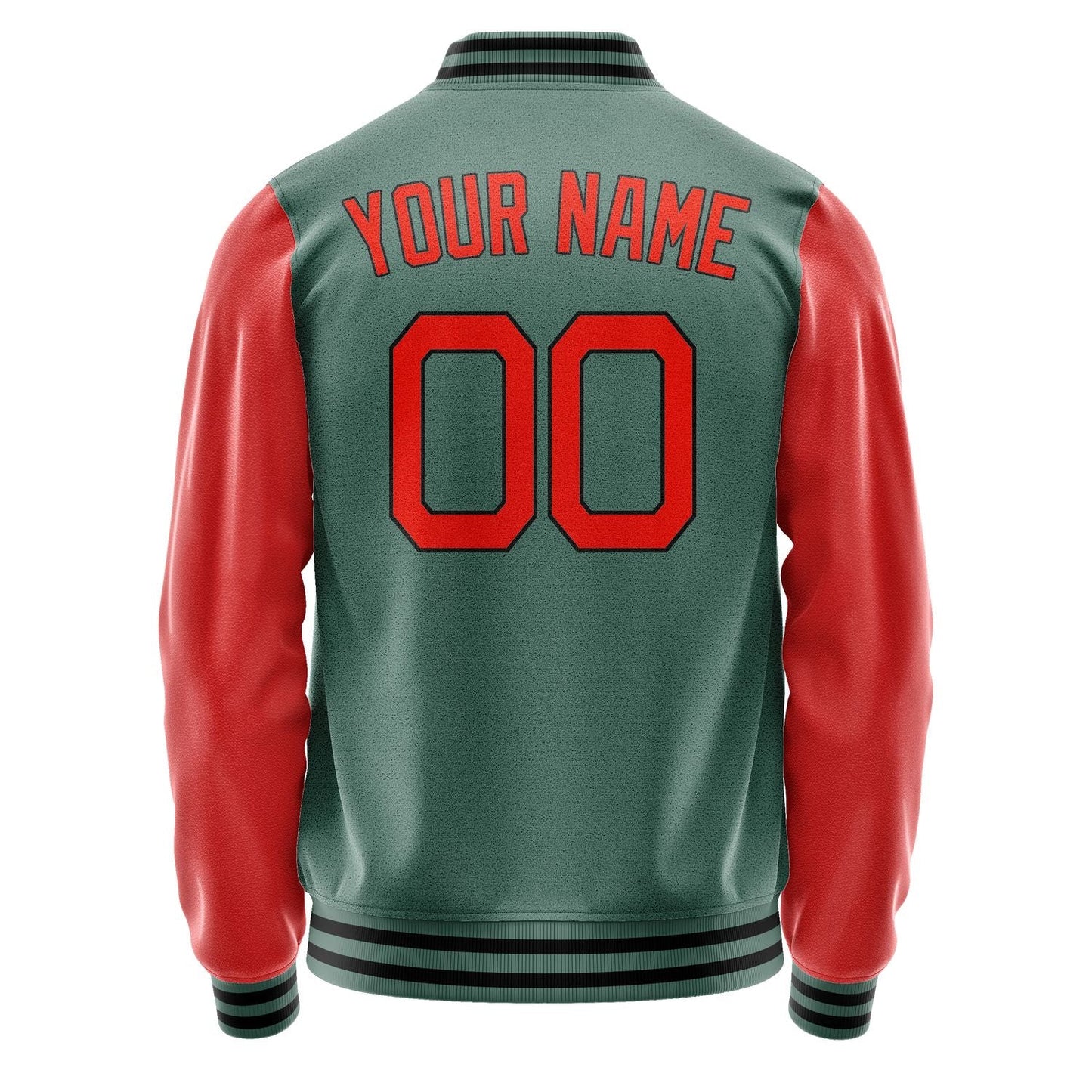 Custom Blue Green Orange Red Jacket JA2727122717B21712