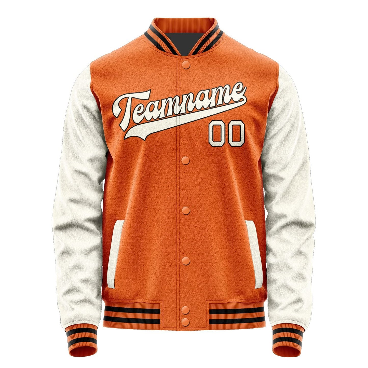 Custom Orange Cream Jacket JA2828032817B31703