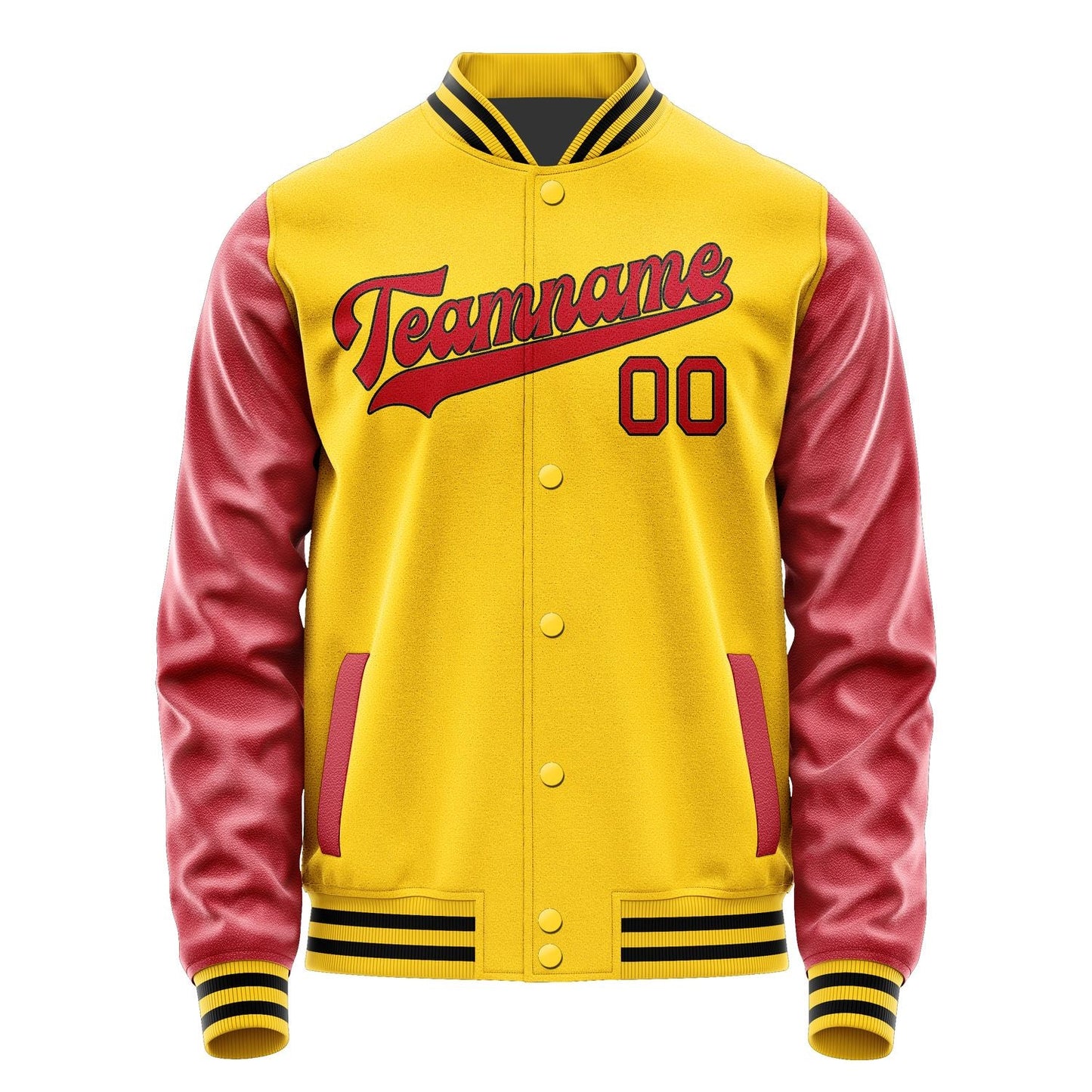 Custom Gold Red Jacket JA3030143017B31714