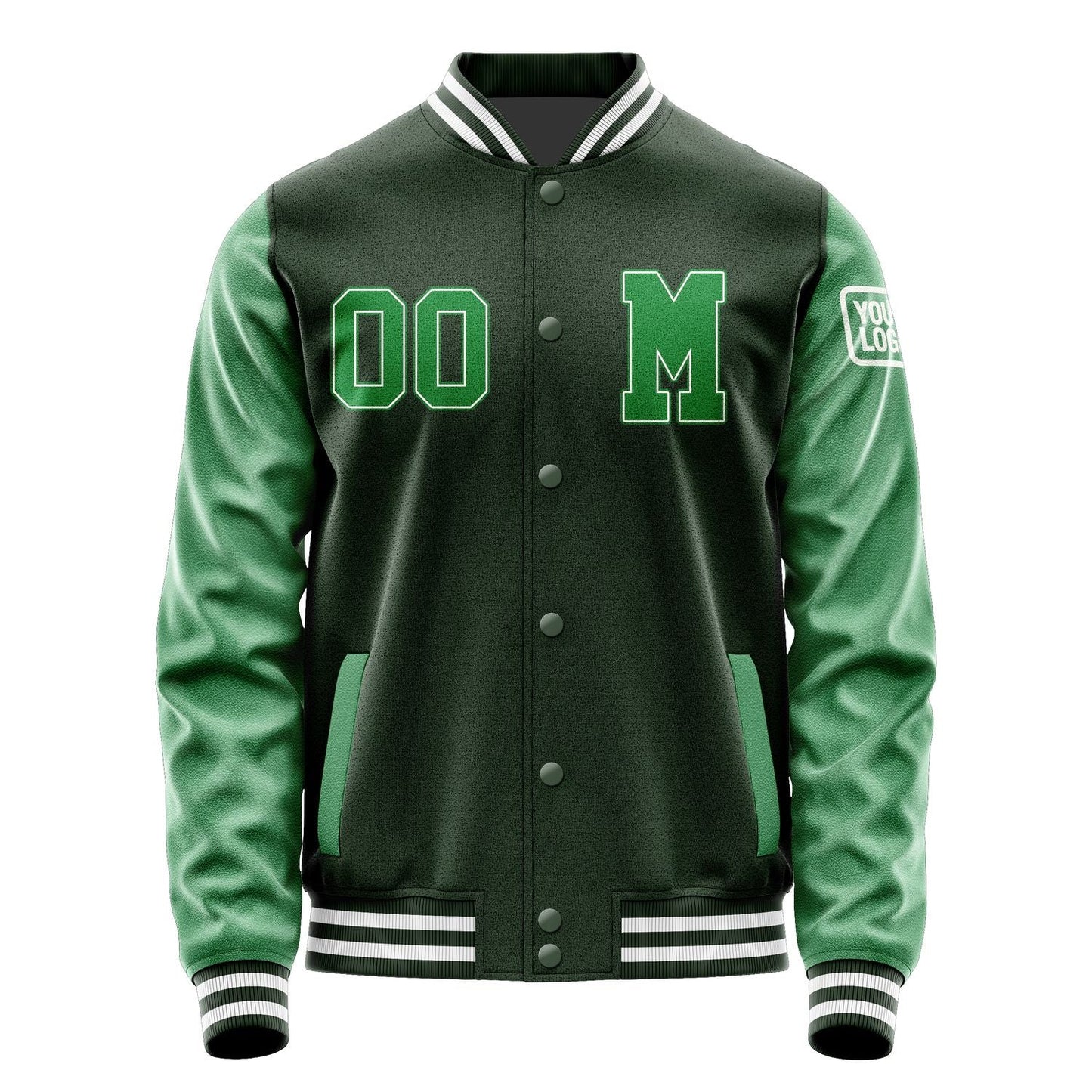 Custom Dark Green Emerald Green Jacket Jb0606240618241818
