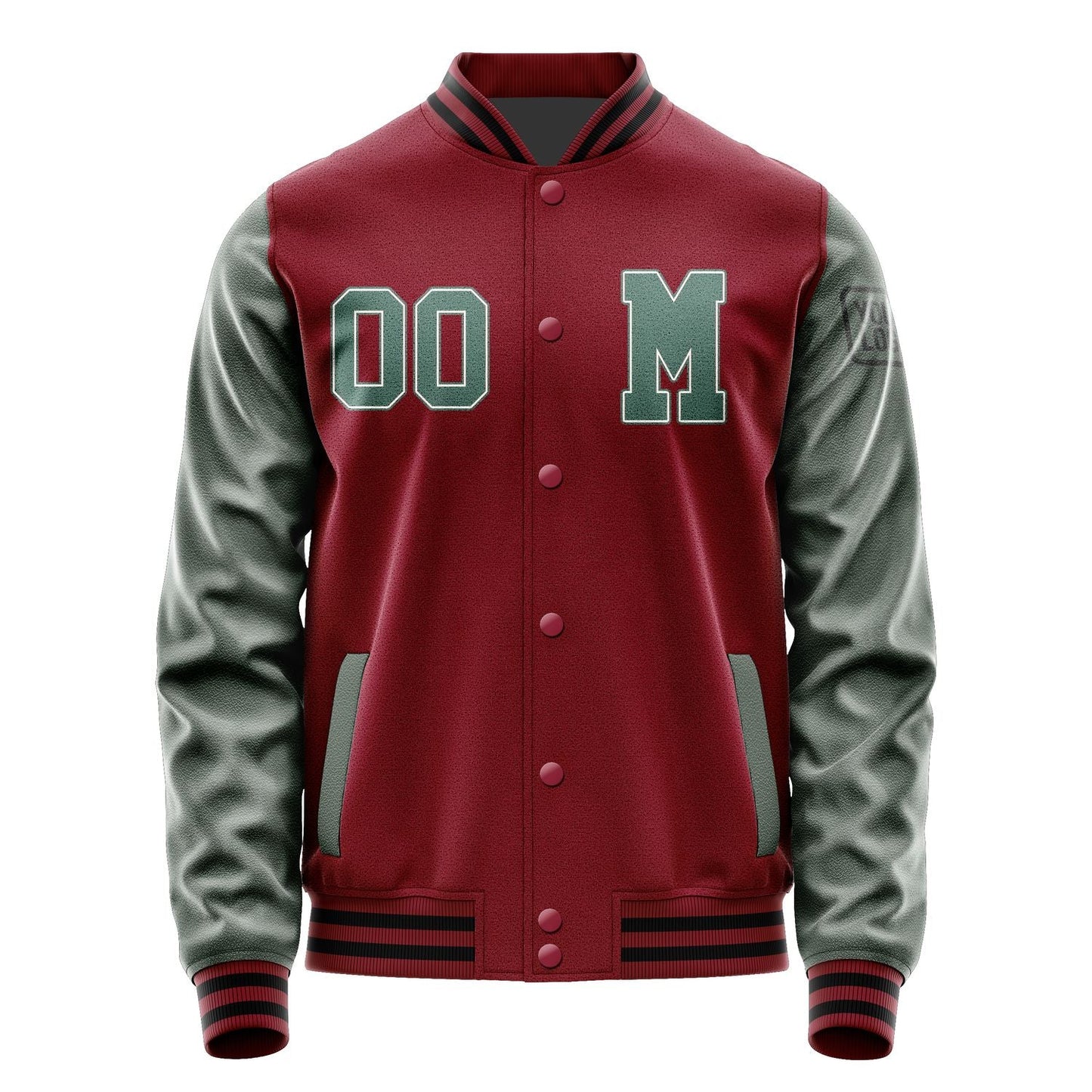 Custom Crimson Red Blue Green Jacket Jb1515271517271817