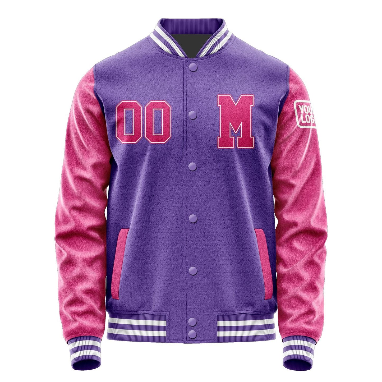 Custom Light Purple Pink Jacket Jb2323132318131818