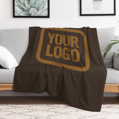 Custom Brown Khaki Blanket