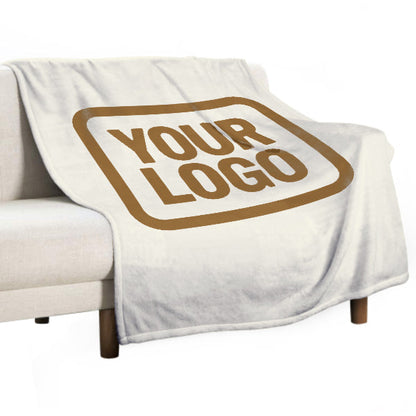 Custom Beige Khaki Blanket