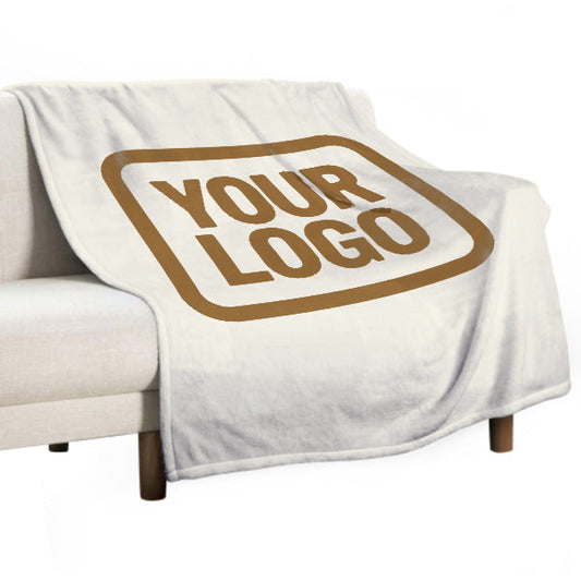 Custom Beige Khaki Blanket