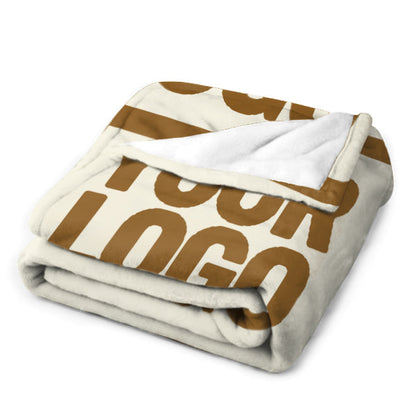 Custom Beige Khaki Blanket