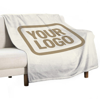 Custom Beige Light Khaki Blanket