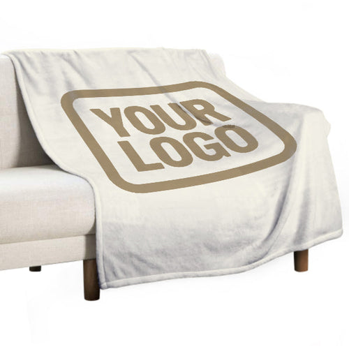 Custom Beige Light Khaki Blanket