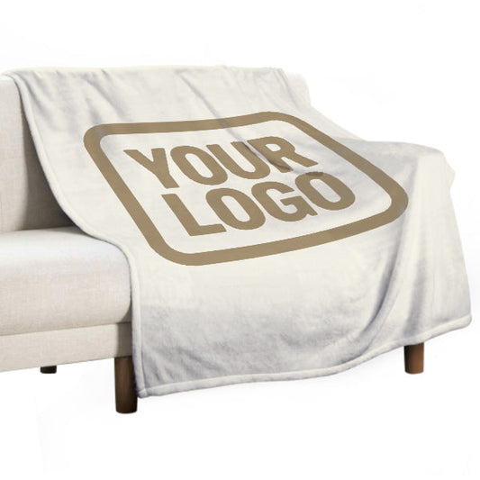 Custom Beige Light Khaki Blanket