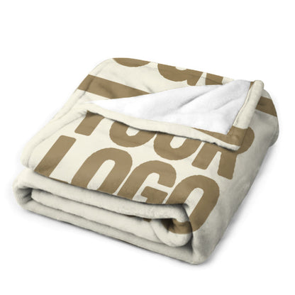 Custom Beige Light Khaki Blanket