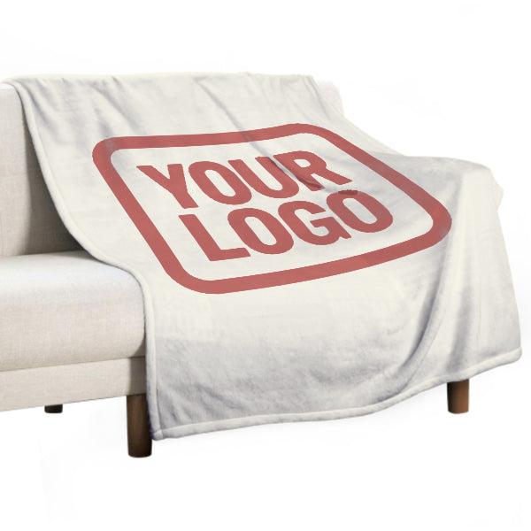 Custom Beige Copper Rose Blanket