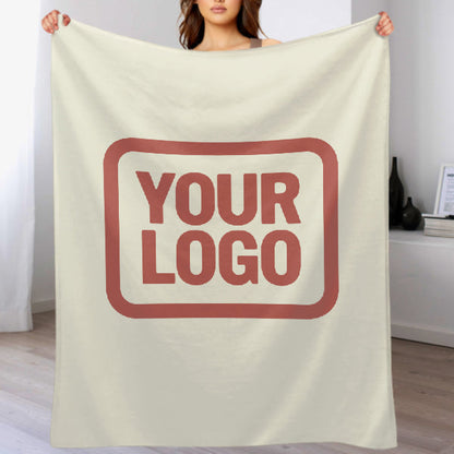 Custom Beige Copper Rose Blanket