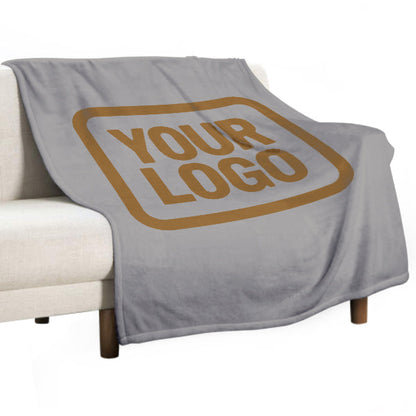 Custom Gray Khaki Blanket