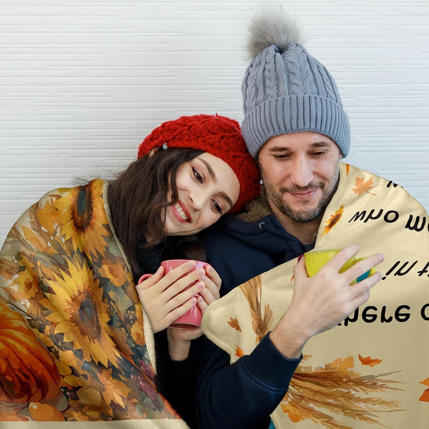 Blanket for Son Gifts, "There are people in this world who make things better wherever they go Thank you for being one of them", From Mom Dad, Birthday, Christmas, Graduation, Inspirational