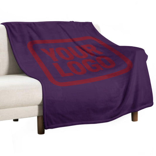 Custom Purple Crimson Blanket