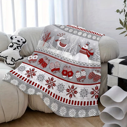 Blanket for Son Gifts, “Merry Christmas”, From Parents, Christmas Birthday Holiday, Inspirational Theme