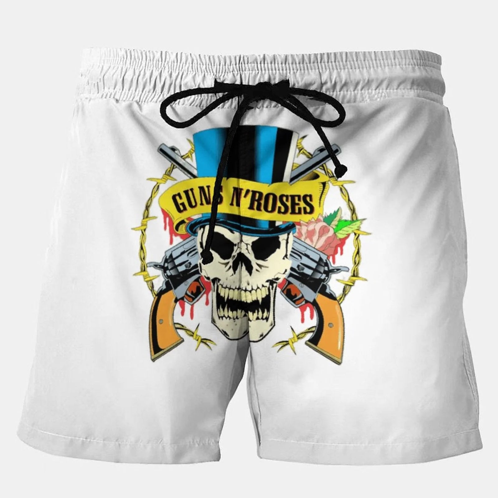 Guns N' Roses Stretch Shorts