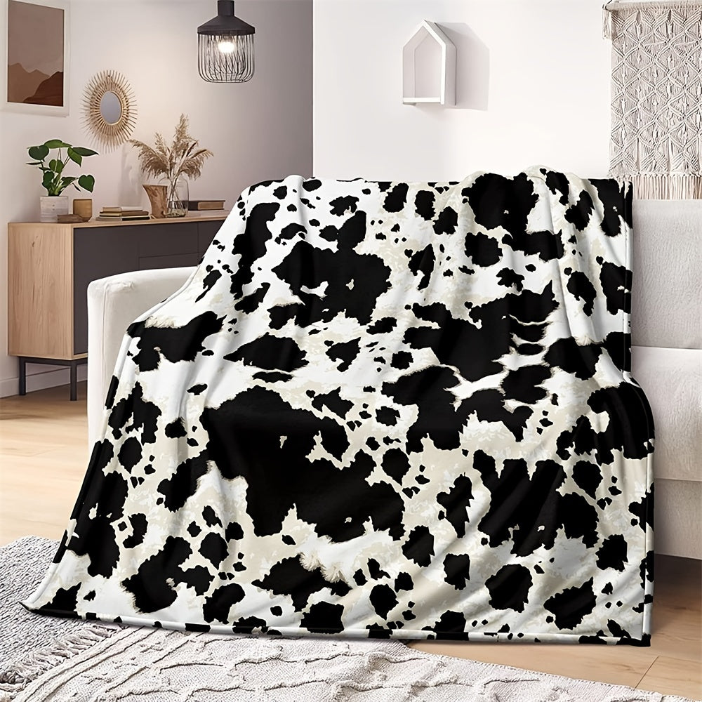 Gifts for Cow Lovers Blanket, “If You Love Me Let Me Sleep With The Cows”, From Family, Birthday, Christmas, Everyday Encouragement, Motivational