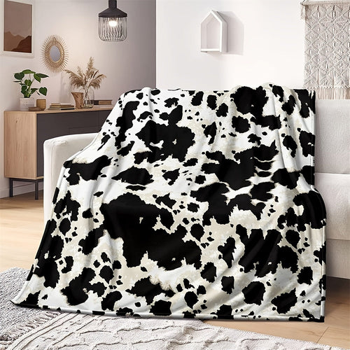 Gifts for Cow Lovers Blanket, “If You Love Me Let Me Sleep With The Cows”, From Family, Birthday, Christmas, Everyday Encouragement, Motivational