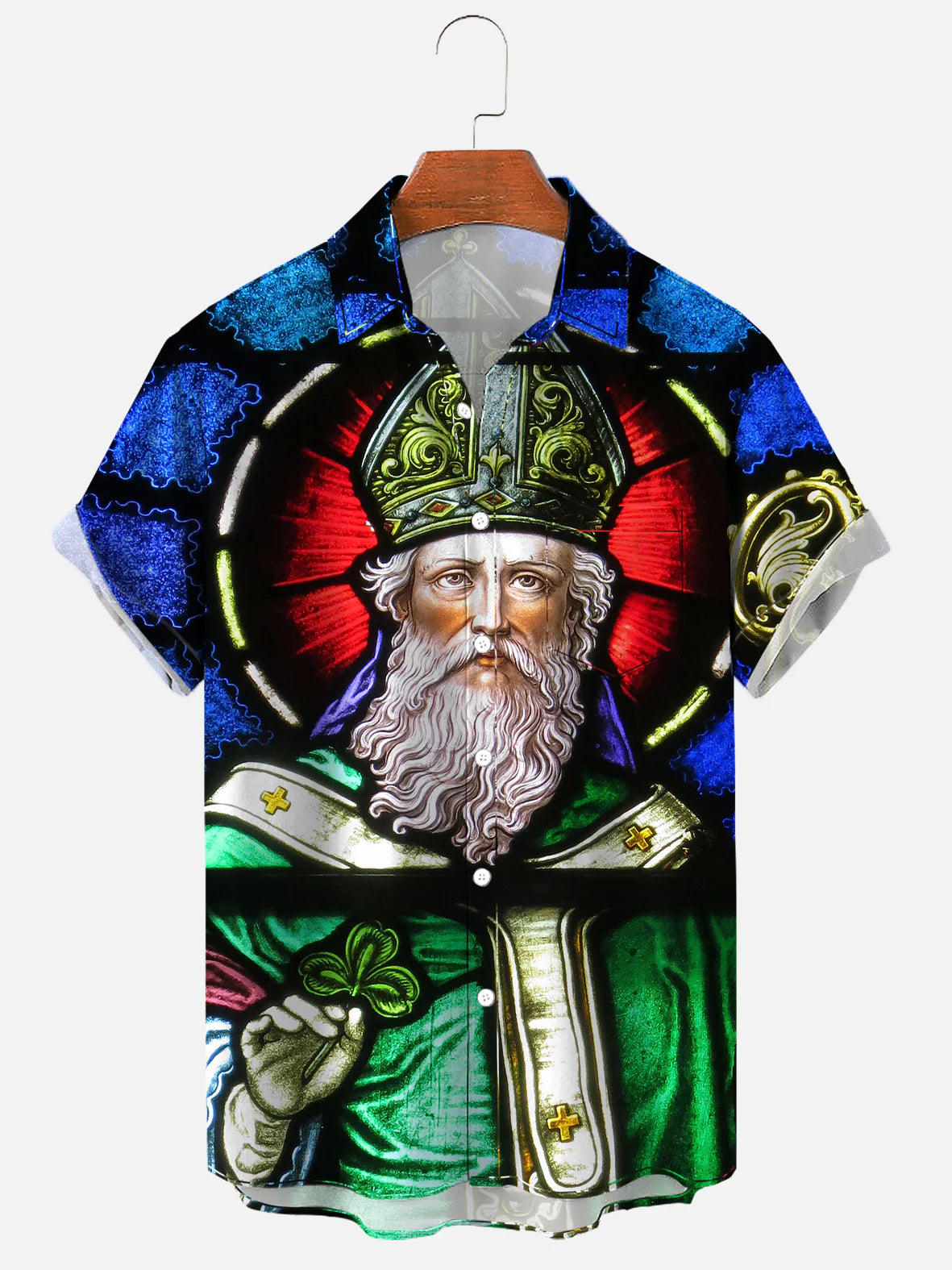 Saint Patrick of Ireland Catholic Casual Shirt