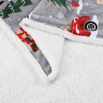 Blanket for Son Gifts, “Merry Christmas Wishes”, From Mom Dad, Birthday, Christmas, Holiday, Everyday Encouragement, Inspirational