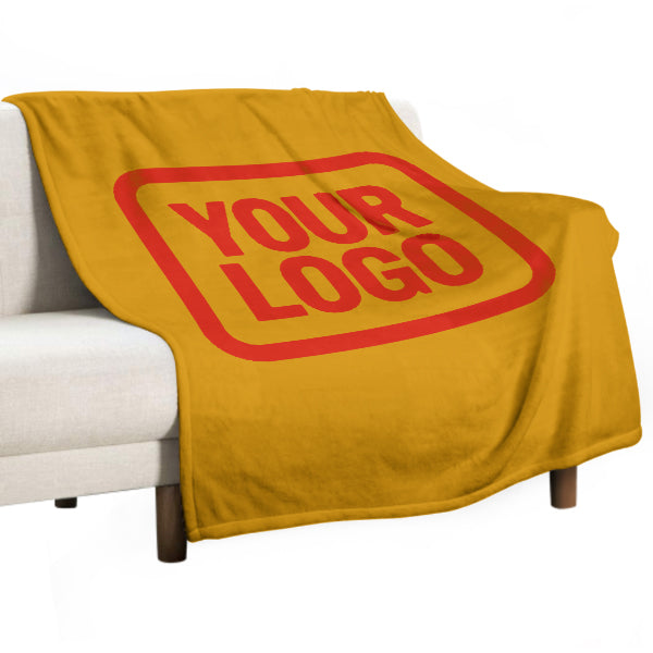 Custom Yellow Orange-Red Blanket