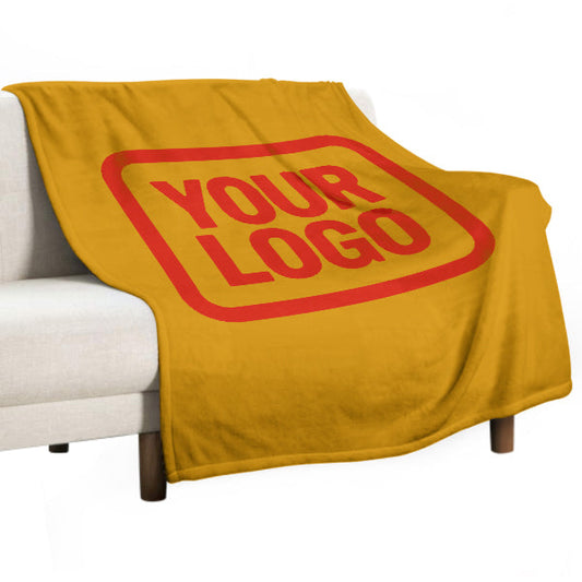 Custom Yellow Orange-Red Blanket