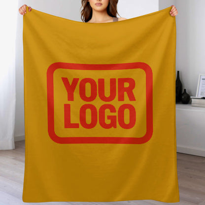 Custom Yellow Orange-Red Blanket