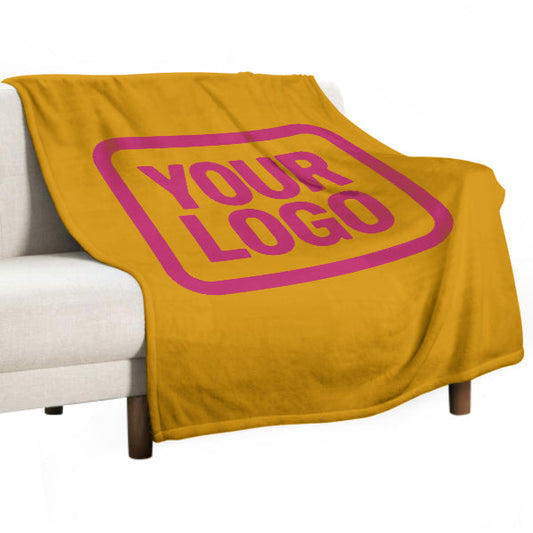 Custom Yellow Pink Blanket
