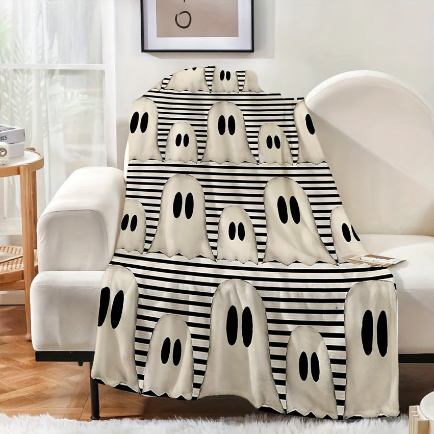 Halloween Blanket for Kids, “Boo!”, From Parents, Halloween, Holiday, Everyday Encouragement, Seasonal