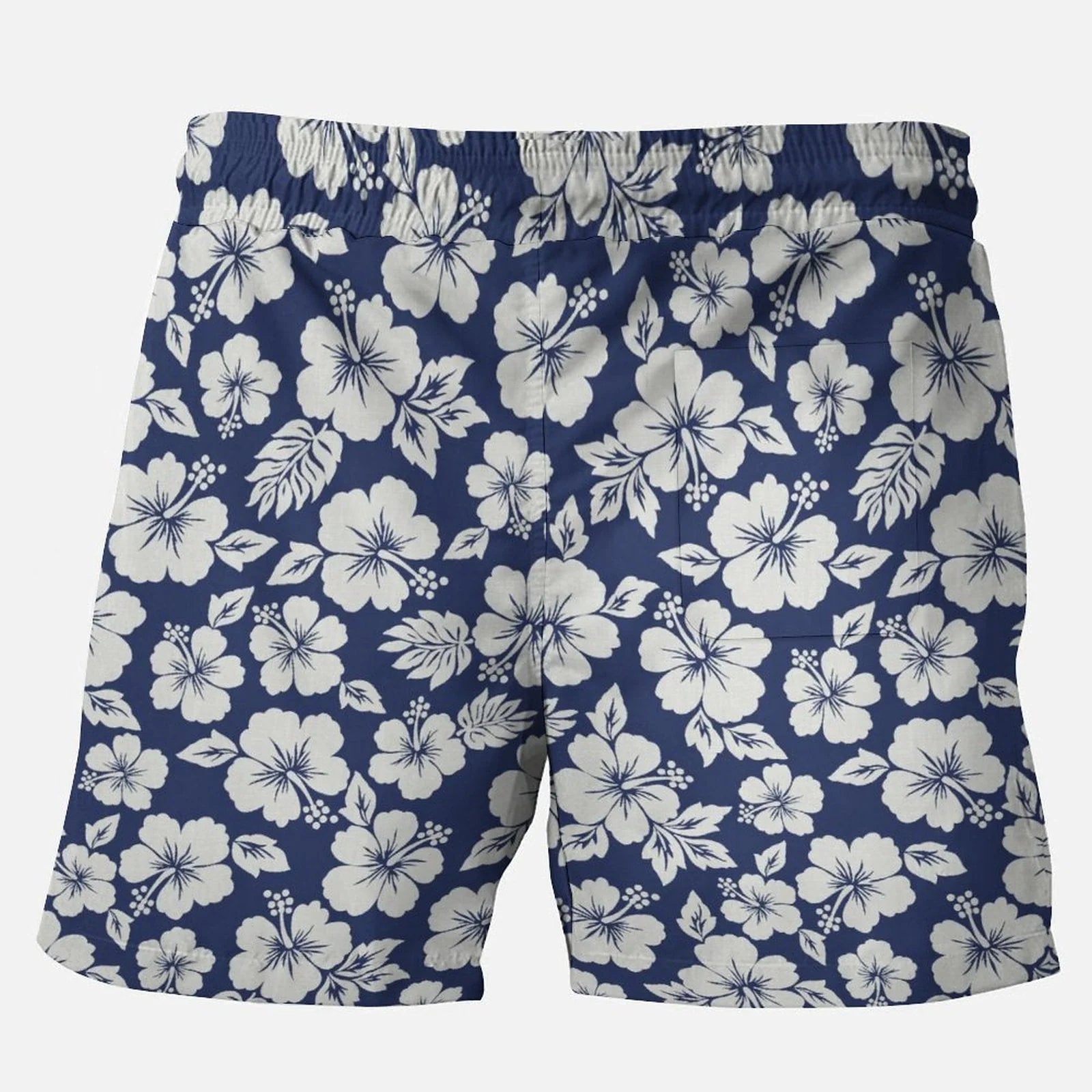 Flowers Pattern Stretch Shorts