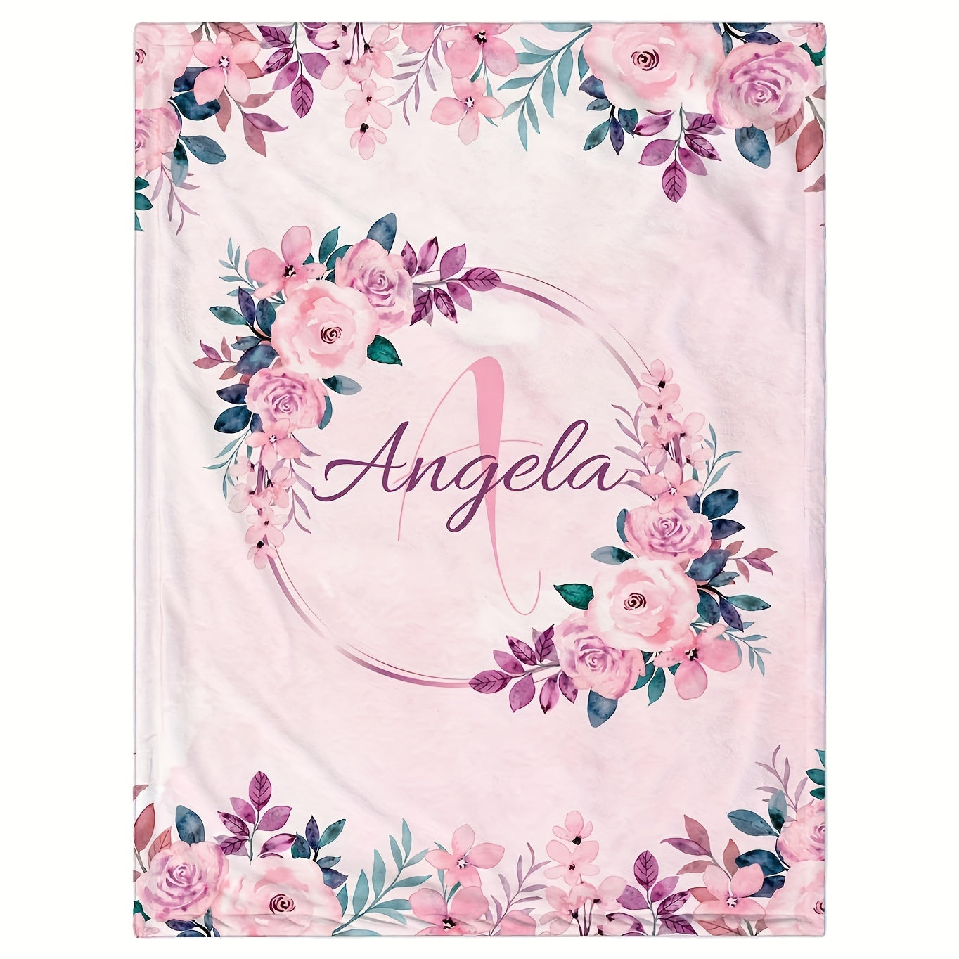 Blanket for Daughter Gifts, “Angela”, From Parents, Birthday, Christmas, Everyday Encouragement, Inspirational