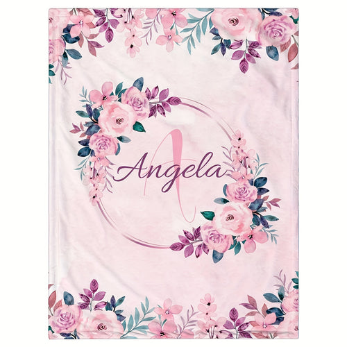 Blanket for Daughter Gifts, “Angela”, From Parents, Birthday, Christmas, Everyday Encouragement, Inspirational