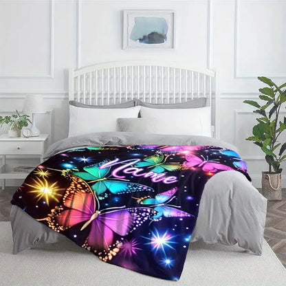 Gifts for Daughter Blanket - Name - From Parents, Birthday, Christmas, Everyday Encouragement, Inspirational