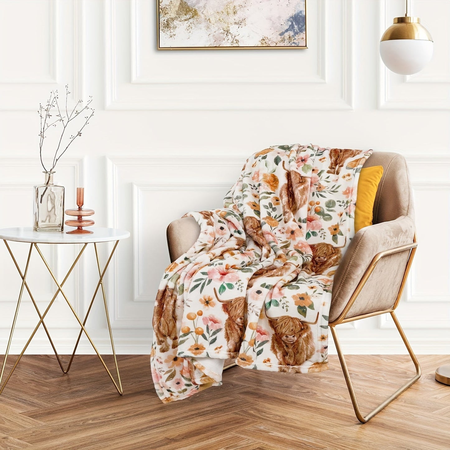 Gifts for Daughter Blanket, “You Are Wild and Free”, From Mom Dad, Birthday, Christmas, Graduation, Inspirational Motivational