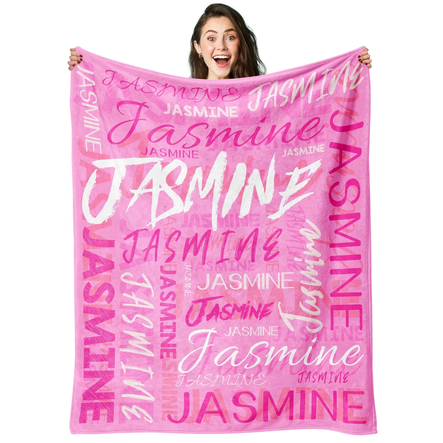 Blanket for Daughter Gifts - Jasmine - From Parents, Birthday, Christmas, Everyday Encouragement, Inspirational