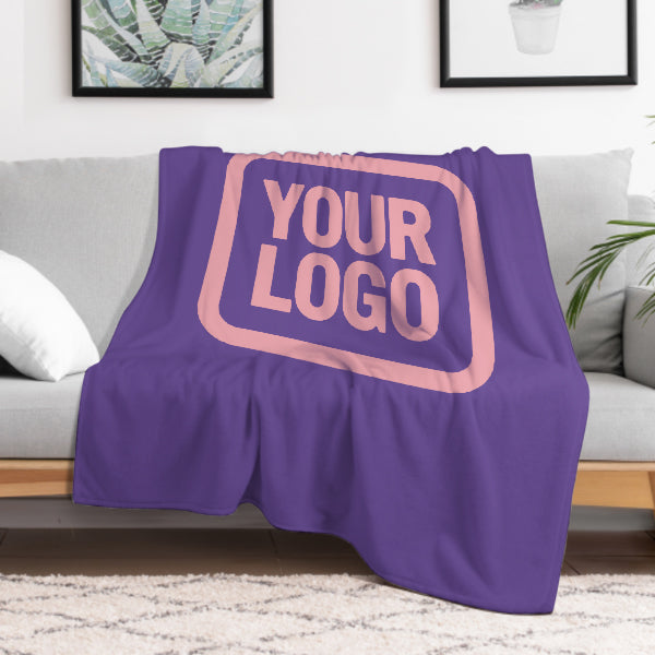 Custom Lavender Pink Blanket