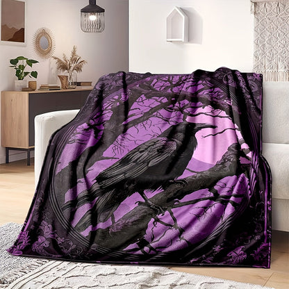 Blanket for Son Gifts, “Nevermore”, From Parents, Birthday, Christmas, Graduation, Inspirational Theme