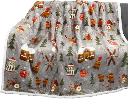 Blanket for Son Gifts, “Merry Christmas Wishes”, From Mom Dad, Birthday, Christmas, Holiday, Everyday Encouragement, Inspirational