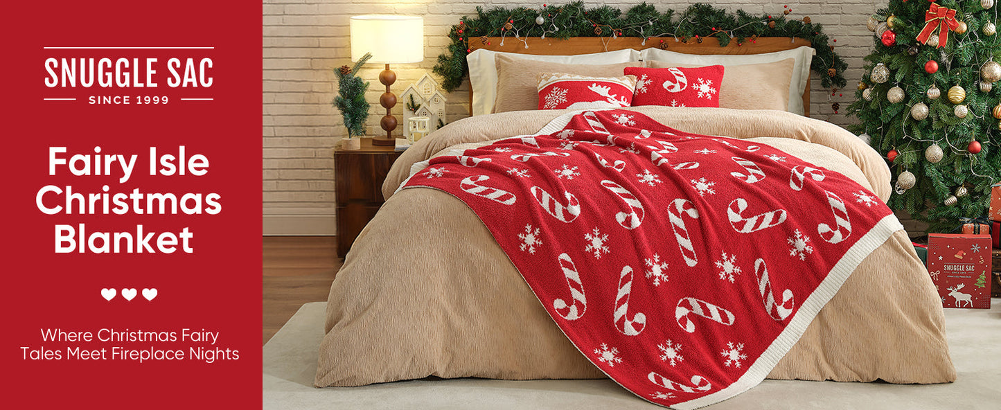 Blanket for Son Gifts, “Snuggle Sac”, From Mom Dad, Christmas Birthday Holiday Everyday Encouragement, Inspirational Motivational