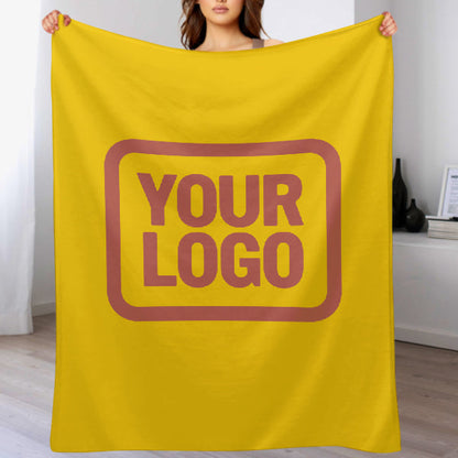 Custom Gold Copper Rose Blanket