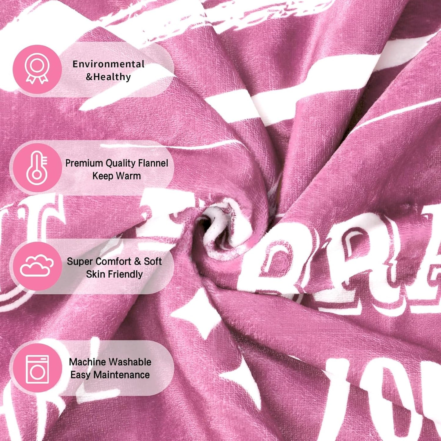 Blanket for Son Gifts, “You’re Awesome!”, From Mom Dad, Birthday, Graduation, Christmas, Everyday Encouragement, Inspirational