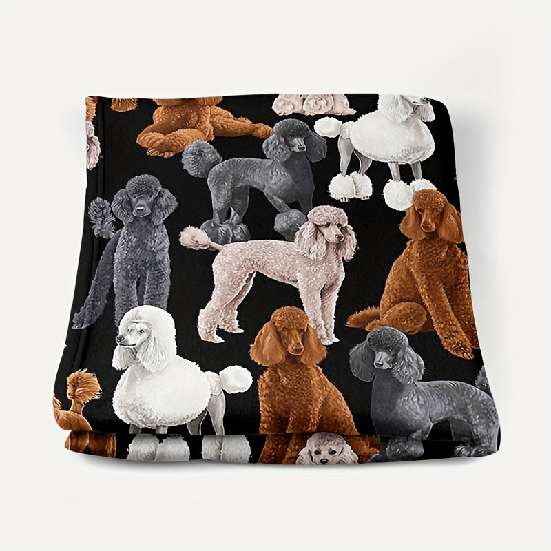 Gifts for Dog Lovers Blanket - Poodles Are My Favorite People,” From Pet Parents, Birthday, Christmas, Everyday Encouragement, Inspirational